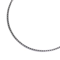 925 Sterling Silver 1.5mm Box Chain Necklace