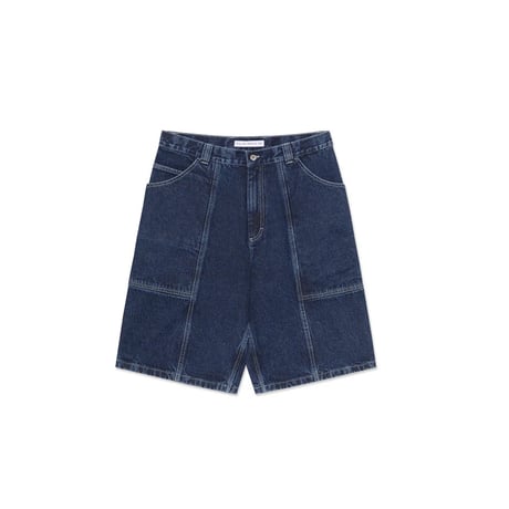 Polar Skate Co. Jiro Shorts - Dark Blue / White