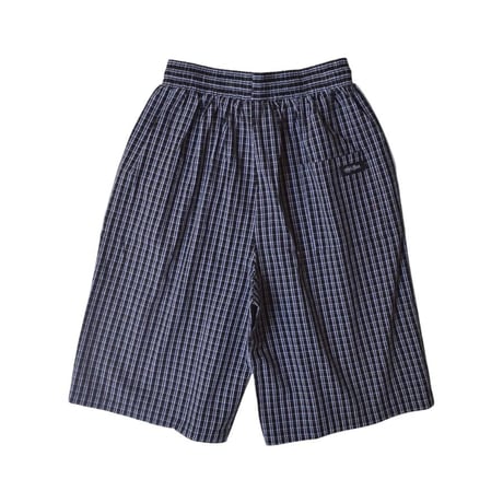 Shaka Wear Baggy Plaid Shorts - Black