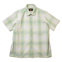 FB County S/S Checker Flannel Shirts - Mint