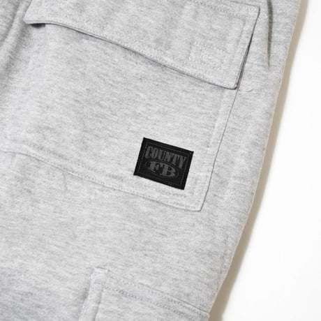FB County Fleece Cargo Shorts - Grey