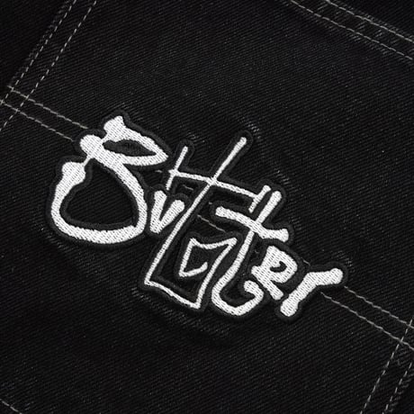 BUTTER GOODS Scribble Denim Shorts