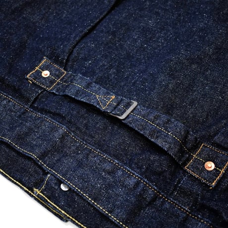Levi's USA Type1 Trucker Jacket  Dark Wash (Rollup Selvedge)