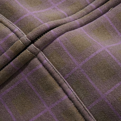 BUTTER GOODS Eruption Zip-Thru Hood - Plaid