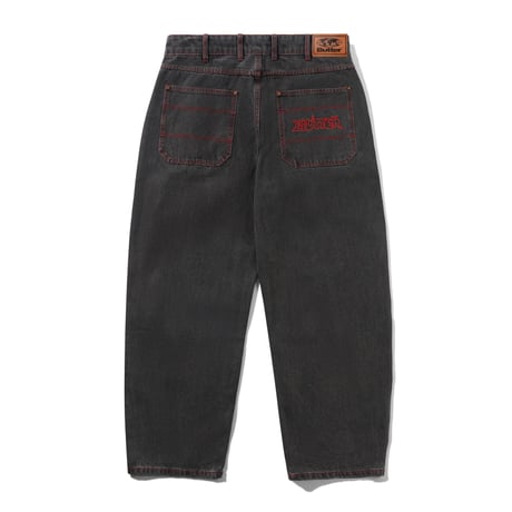 Butter Goods Encounter Denim Jeans - Tinted Washed Black