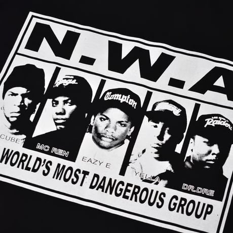 N.W.A S/S T-Shirts - Black
