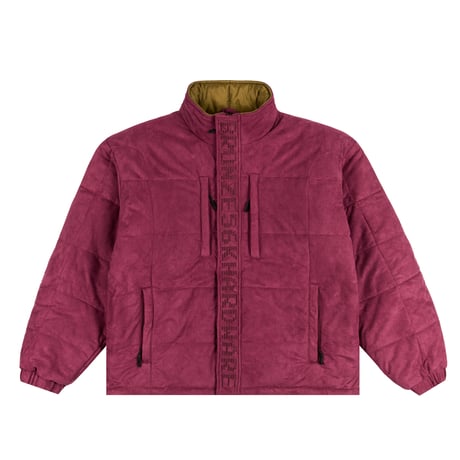 Bronze56k Faux Suede Puffer - Plum