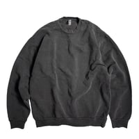 Los Angeles Apparel 14oz Garment Dye Heavy Fleece Crewneck Vintage Black