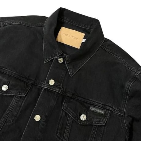 Calvin Klein Classic Trucker Jacket Black