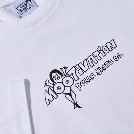 Polar Skate Co. Band Mootivation Tee - White