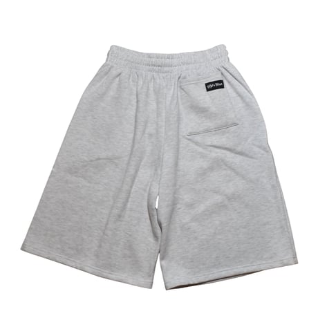 Shakawear Baggy Fleece Shorts - Heather White