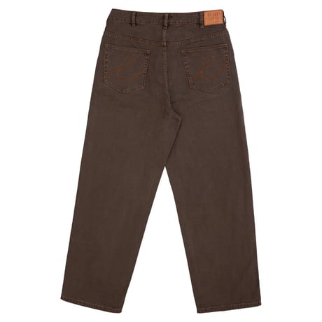 Hoddle Ranger Jean - Brown Contrast Stitch