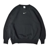 US NIKE W's Phoenix Oversized Crewneck Sweatshirts - Black