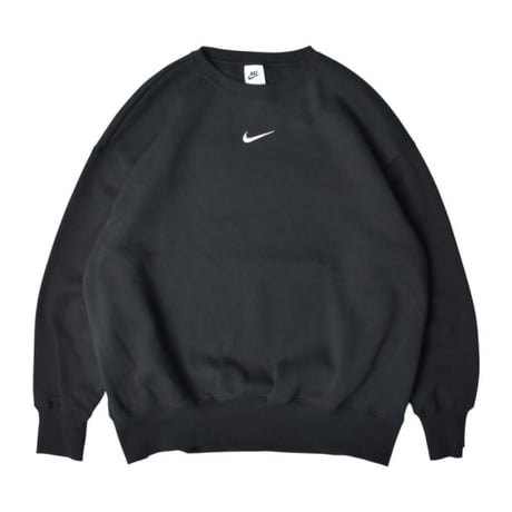 US NIKE W's Phoenix Oversized Crewneck Sweatshirts - Black