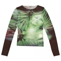 Yardsale Butterfly Mesh - Black