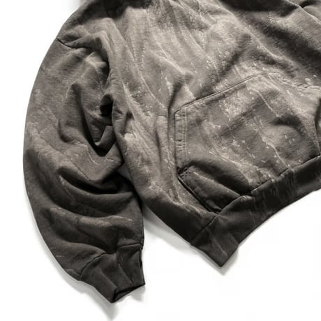 Los Angeles Apparel 14oz Drip Dye Heavy Fleece Hoodie - Black