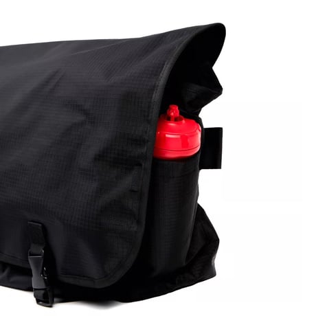 Packing Rip Stop Messenger Bag - Black [PA-052]