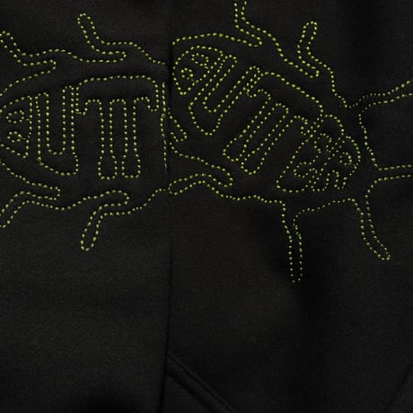 BUTTER GOODS Roach Zip-Thru Hood - Black