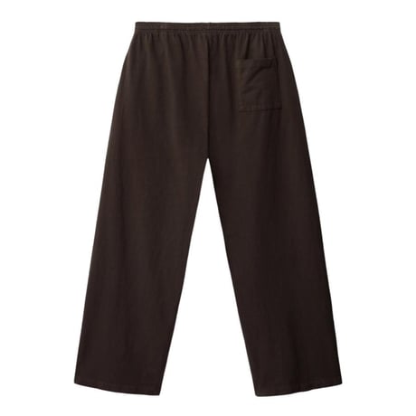 Los Angeles Apparel 8.5oz Heavy Jersey Wide Garment Dyed Casual Pants - Choco