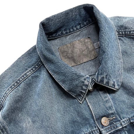 Calvin Klein Classic Trucker Jacket Overdyed Blueblack