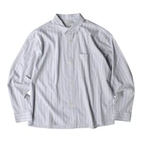 COTTON ON Hampton L/S Shirt - Grey Stripe