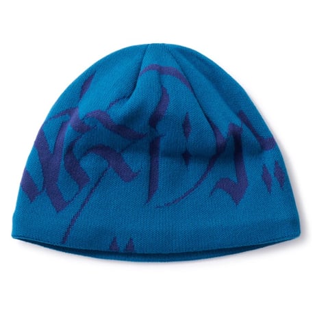 Hellrazor Letter Beanie - Blue