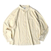 COTTON ON Hampton L/S Shirt - Cream Stripe