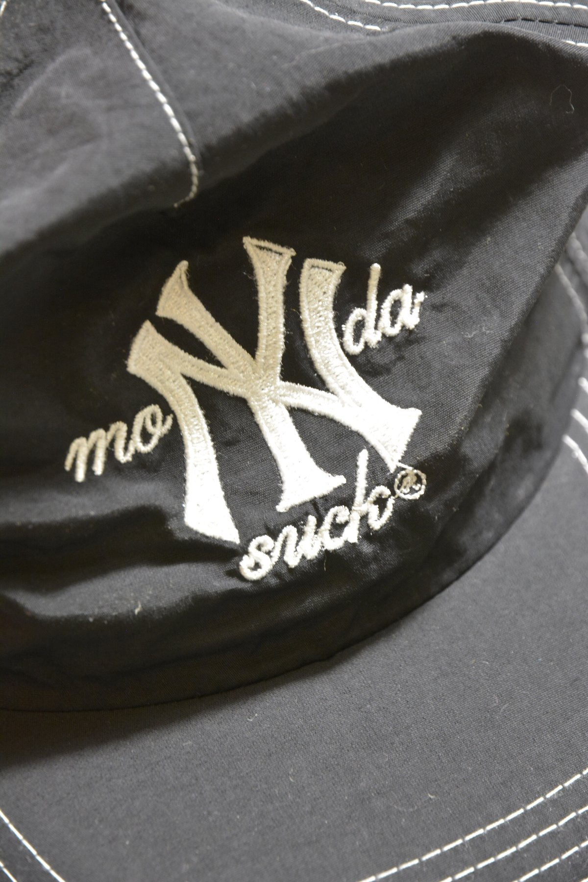 MONDAYSUCK Nylon NYC Hat - Black | RAWDRIP OSAK