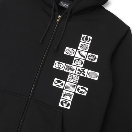 Pass~Port Kollaasi Zlp Hoodie - Black