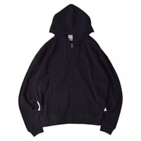 MADE BLANKS Snow Day Thermal Zip Hoodie - Black