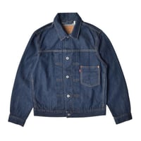 Levi's USA Type1 Trucker Jacket - Rinse(New Selvedge Rinse T)