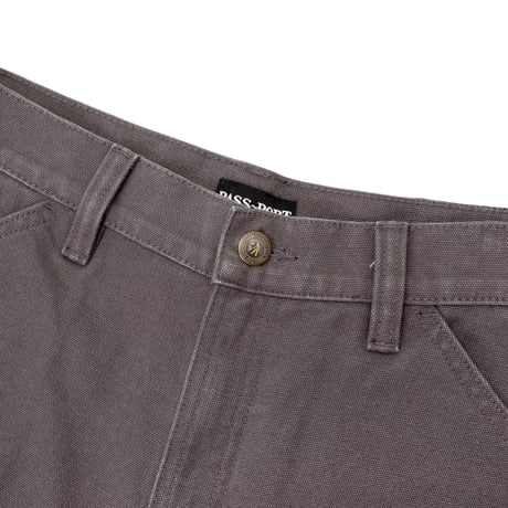 Passport Double Knee Diggers Club Pant Charcoal