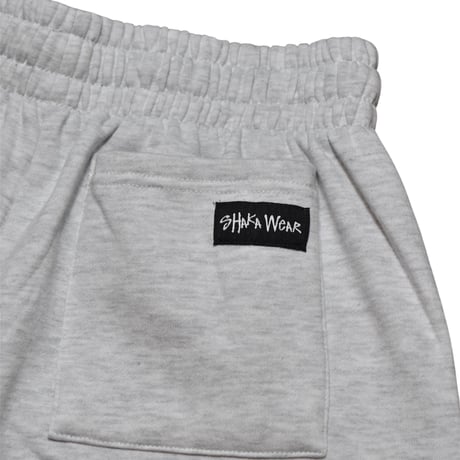 Shakawear Baggy Fleece Shorts - Heather White