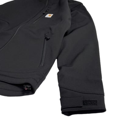 Carhartt USA Rain Defender® Relaxed Fit Heavyweight Softshell Jacket Black