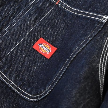 Dickies Denim Blanket Lined Chore Coat - Rinsed Indigo