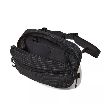 Packing Reflective Waist Bag - Black [PA-053]