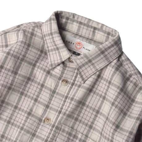 Free Planet Plaid Flannel Shirts - Pink Multi