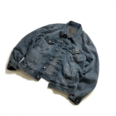 Calvin Klein Classic Trucker Jacket Overdyed Blueblack