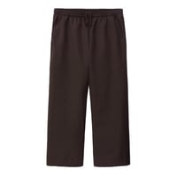 Los Angeles Apparel Poly Cotton Wide Leg Prisoner Pants - Brown