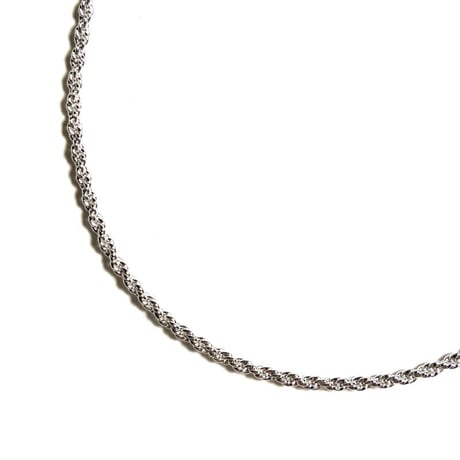 925 Sterling Silver 1.5mm Rope Chain Necklace