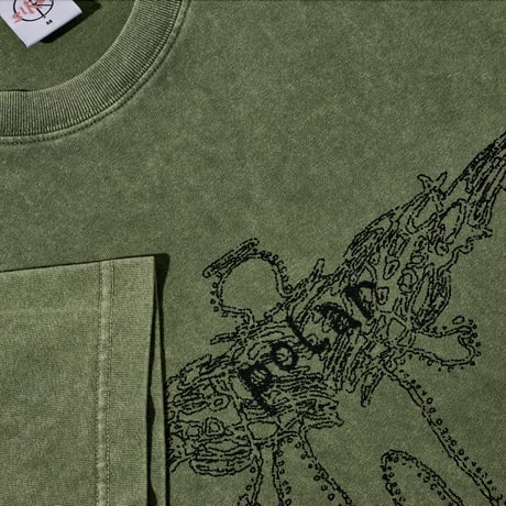 Polar Skate Co. Acid Soul Tee - Army Green