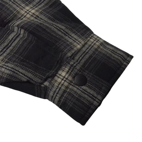 Old Navy Flannel Jacket - Black Plaid