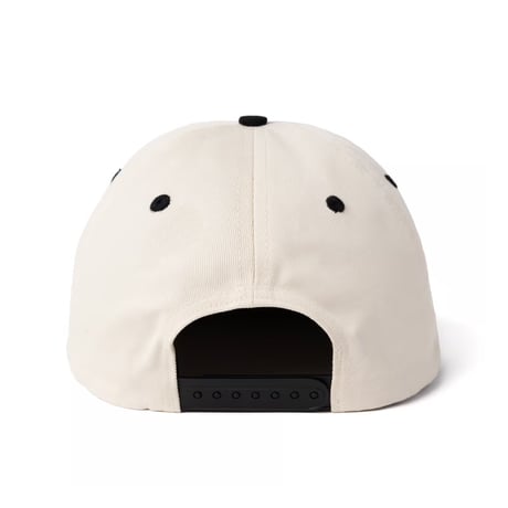 Quartersnacks Journalist Cap - Cream/Black