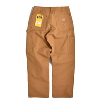 Carhartt USA B136 Double Front Washed Duck Utility Work Pants Carhartt Brown