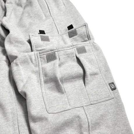 PRO5 Fleece Cargo Pants - Heather Grey
