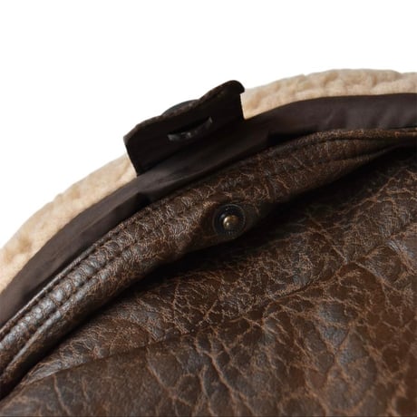 Levi's USA Leather Bomber Jacket Light Brown