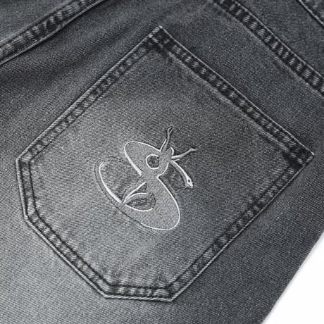 Yardsale Faded Slub Phantasy Jeans - Grey