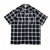 PRO CLUB Comfort Ombre Checker S/S Shirts - Black