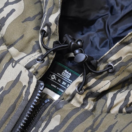 World Famous Sports MCJ101-500 Cotton Insulated Hood Jacket Mossy Oak Bottomland