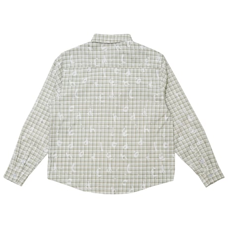 Hoddle Splatter Shirt - Green